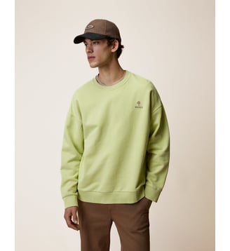 Sweat en molleton - Faguo - Vert anis