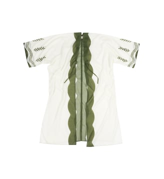 Kimono de plage T.U. Portofino - Nobodinoz - Vert clair
