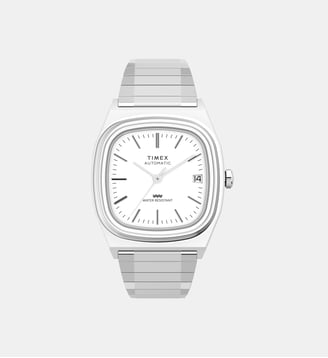 Montre automatique E line Blanc TW2W70800 - Timex - Argenté