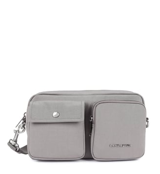 Sac trotteur Basic Pocket - Lancaster - Gris