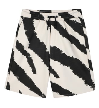 Short bermuda en polaire - Marc Jacobs Kids - Black