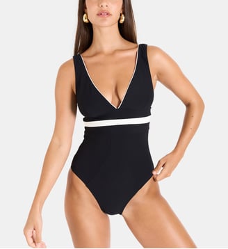 Maillot de bain 1 pièce Ambre - Livia - Noir