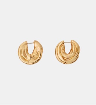 Boucles d'oreille gravée Claudie - Claudie Pierlot - Gold