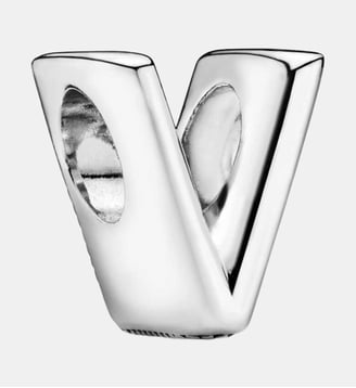 Charm Alphabet Lettre V - Pandora - Argenté