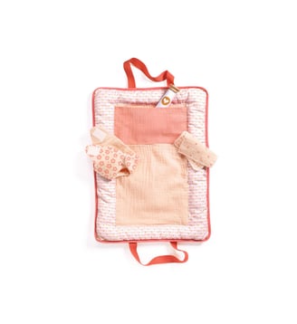 Pomea - Le soin - Sac à langer Pink Peak - Djeco - Multicolore