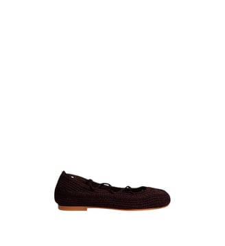 Ballerines Wetov crochet - Jonak - Marron foncé