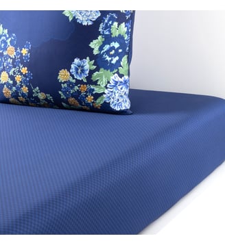 Drap housse en satin - Kenzo Home - Multicolore