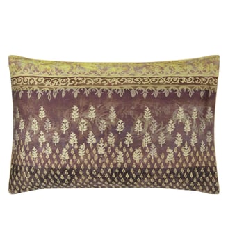 Taie d'oreiller imprimée en satin de coton, KASAVU - Designers Guild - Beige
