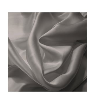 Taie d'oreiller soie - Garnier Thiebaut - Anthracite
