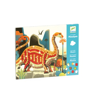 Mosaïques - Dinosaures - Djeco - Multicolore