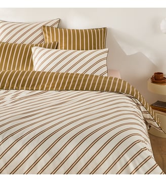 Housse de couette satin de coton La Redoute Interieurs
