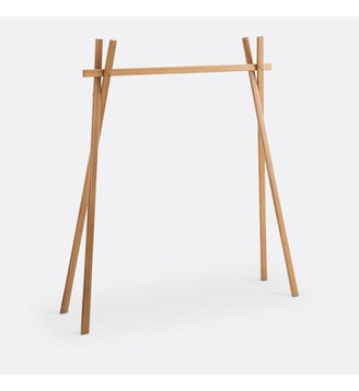 Portant en chêne - La Redoute Interieurs - Bois clair