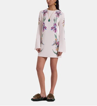 Robe Mini Supremes Swing Iris Placée Ivory - La DoubleJ - Ivoire