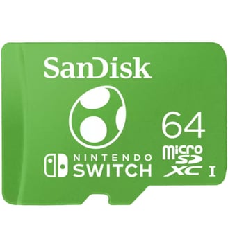 Carte Micro SD SDXC 64GB SWITCH - Sandisk - Standard