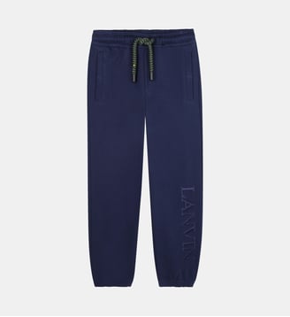 Bas de jogging - Lanvin Kids - Bleu marine