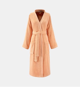 Peignoir long en gaze de coton Desforges