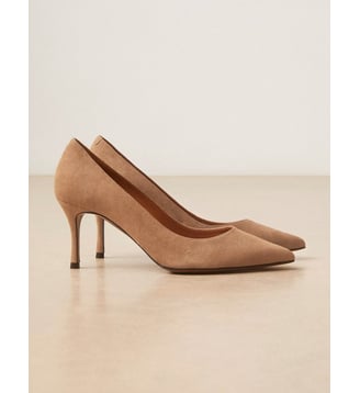 Escarpins en suède Numéro 175 - Rivecour - Beige