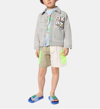 Veste en jean - Billieblush - Bleu délavé