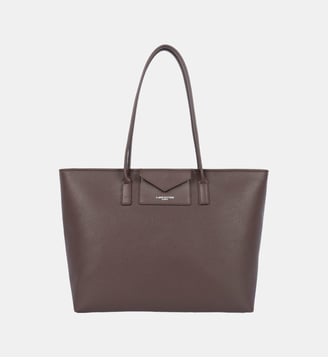 Sac cabas épaule Maya Double KBA - Lancaster - Marron