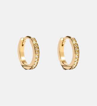 Boucles d'oreilles Anagramme - JEM - Jaune