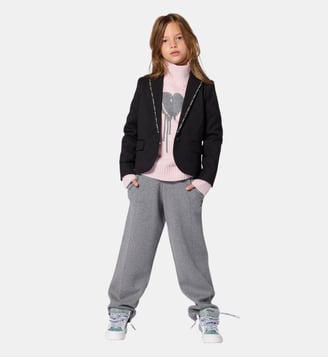 Pull à manches longues - Zadig&Voltaire Kids - Pink blush chine