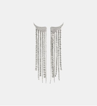 Boucles d'Oreilles Pendantes Rock Node - Zadig&Voltaire - Gris shiny argent