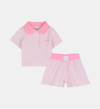 Ensemble polo et short - BOSS Kidswear - Festival bloom