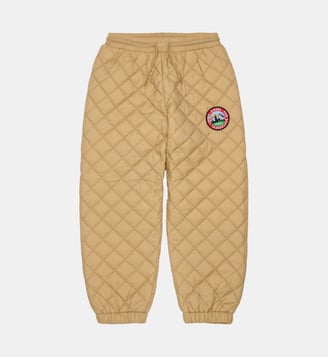 Pantalon matelassé avec patch sur le devant - Diesel Kids - Sable