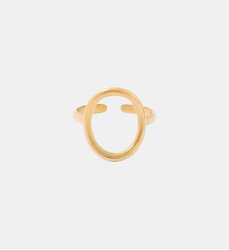 Bague cercle acier inoxydable - Balaboosté - Doré