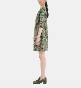 Robe Megan en coton - Ines de la Fressange Paris - Vert