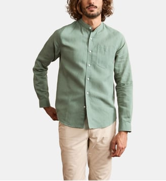 Chemise CHIAVARI - Faguo - Vert clair
