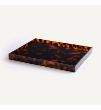 Plateau en acétate teinté, largeur 35 cm - AM.PM - Multicolore