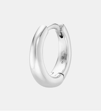 Boucle d'oreille créole Lunaire or - Nebuleuse Bijoux - Argent