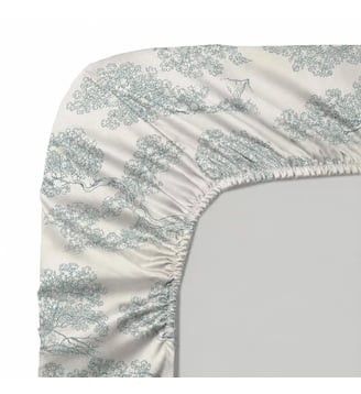 Drap housse b35 satin de coton Garnier Thiebaut