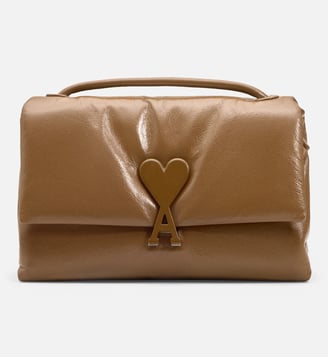 Sac Voulez-Vous unisexe - AMI Paris - Noisette