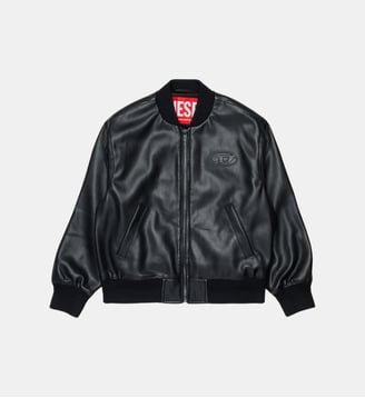 Veste biker avec logo - Diesel Kids - Noir