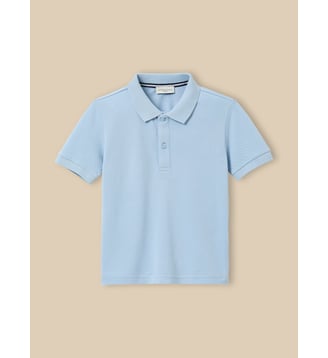 Polo  - Coton Bio - Cyrillus - Bleu ciel