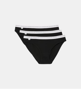 Lot de 3 culottes coton stretch Lacoste