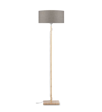 Lampadaire Fuji - Blanc/Bambou - Ø47cm - Good&Mojo - Taupe
