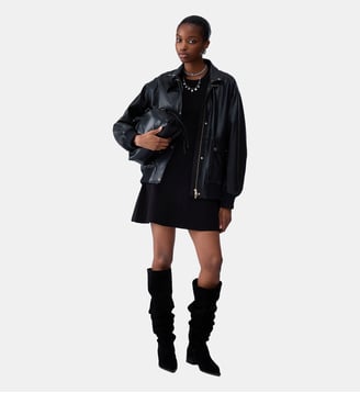 Robe en maille évasée - Liu Jo - Noir