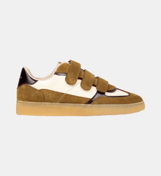 Sneakers Vesper Cuir - Bobbies - Crème et sibérie