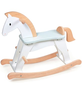 Cheval à bascule - Tender Leaf - Blanc
