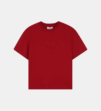 Tee-shirt à manches courtes - Lanvin Kids - Rubis