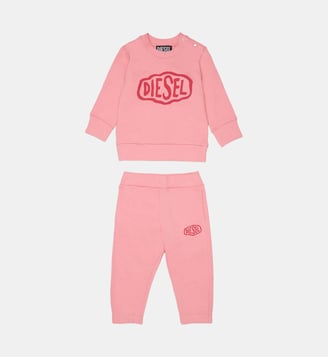 Survêtement avec logo - Diesel Kids - Pink