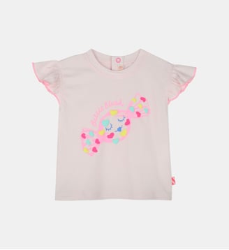T-shirt à manches courtes - Billieblush - Rosée du matin