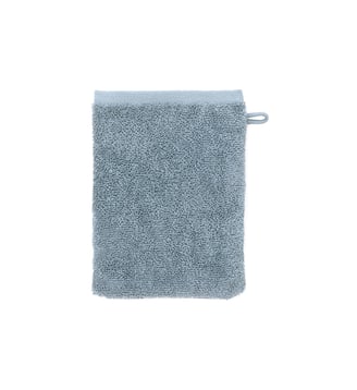 Gant de toilette  en coton - Desforges - Bleu