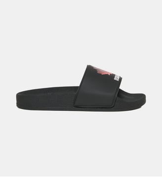 Claquettes slide avec logo - Dsquared2 - Noir