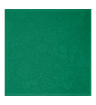 Serviette de table Cottage 100% coton - Le Jacquard Francais - Vert