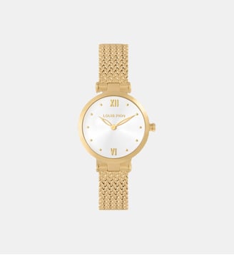 Montre Flore Blanc XC2886RW\8 - Louis Pion - Doré