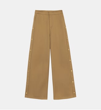 Pantalon large uni PALACE - La Petite Etoile - Camel